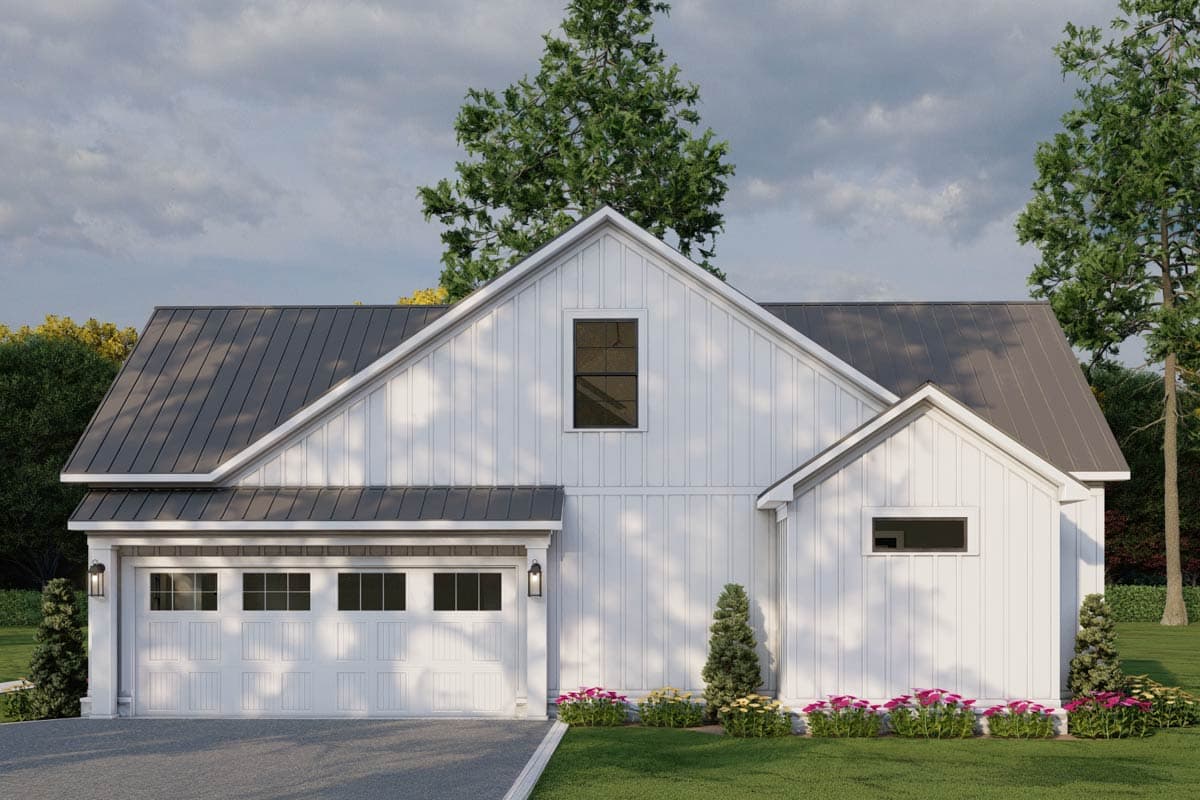 Plan 70921MK: 4-Bed Modern Farmhouse with Unfinished Bonus Room - 2270 Sq Ft - Image #13 - Farmhouse, Modern Farmhouse