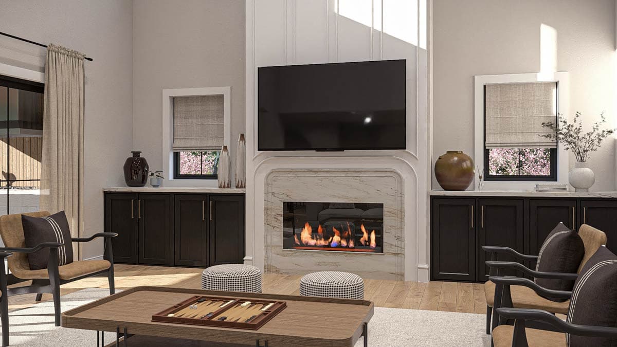 Plan 623499DJ: Two-Story 4-Bed Modern Farmhouse Plan with Wrap-Around Front Porch - 4421 Sq Ft - Image #6 - Modern Farmhouse, New American