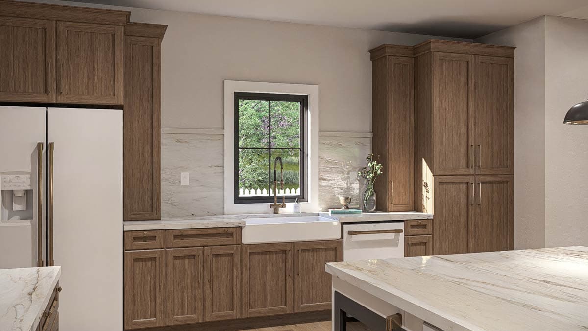 Plan 623499DJ: Two-Story 4-Bed Modern Farmhouse Plan with Wrap-Around Front Porch - 4421 Sq Ft - Image #8 - Modern Farmhouse, New American