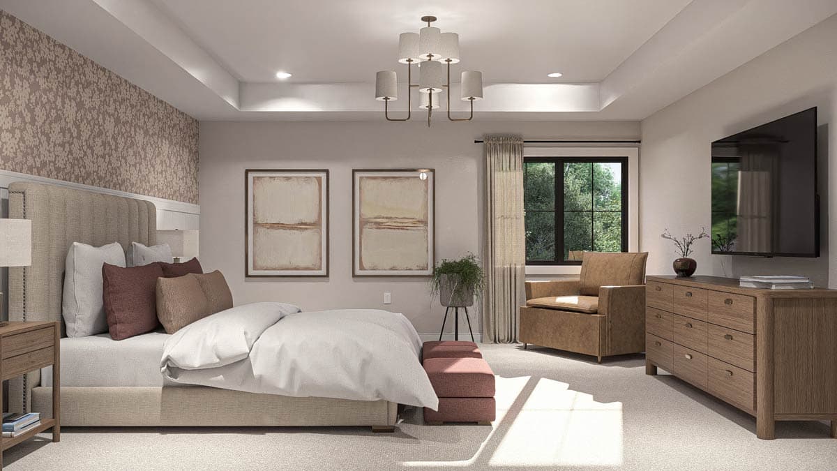 Plan 623499DJ: Two-Story 4-Bed Modern Farmhouse Plan with Wrap-Around Front Porch - 4421 Sq Ft - Image #15 - Modern Farmhouse, New American