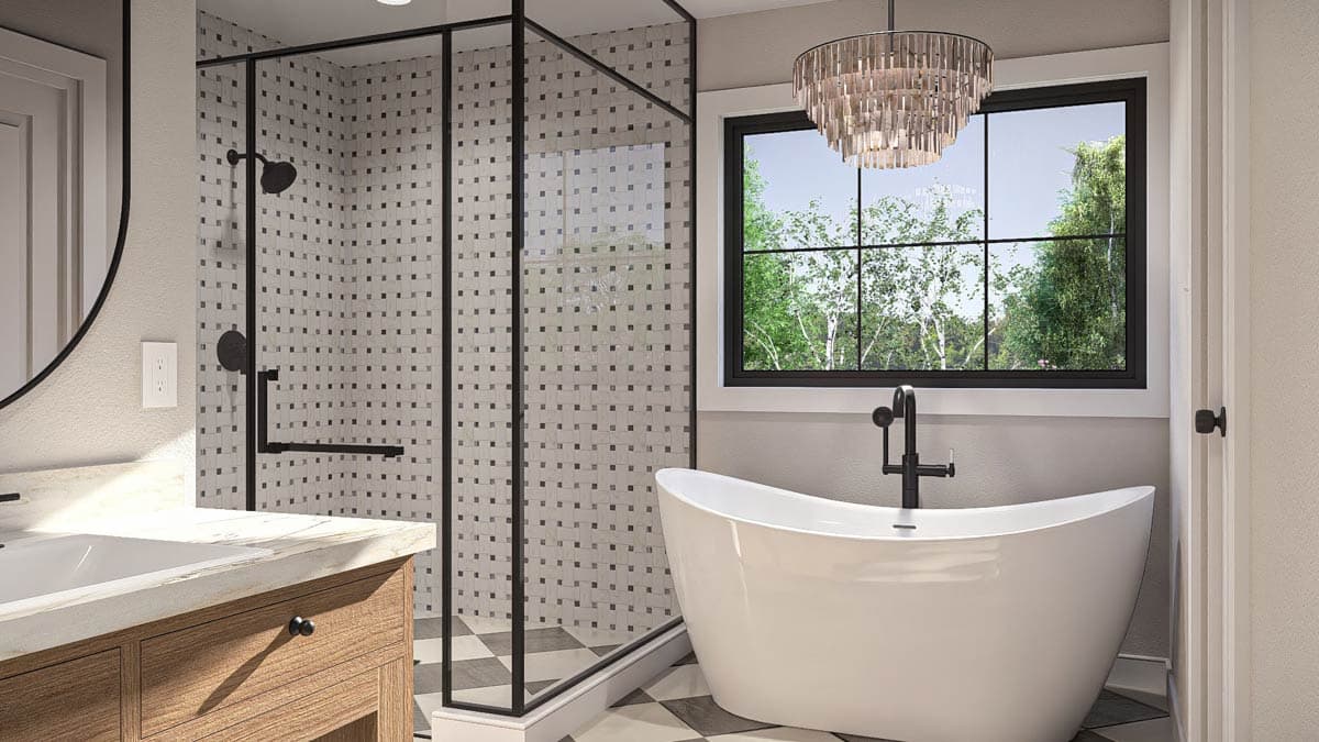 Plan 623499DJ: Two-Story 4-Bed Modern Farmhouse Plan with Wrap-Around Front Porch - 4421 Sq Ft - Image #16 - Modern Farmhouse, New American