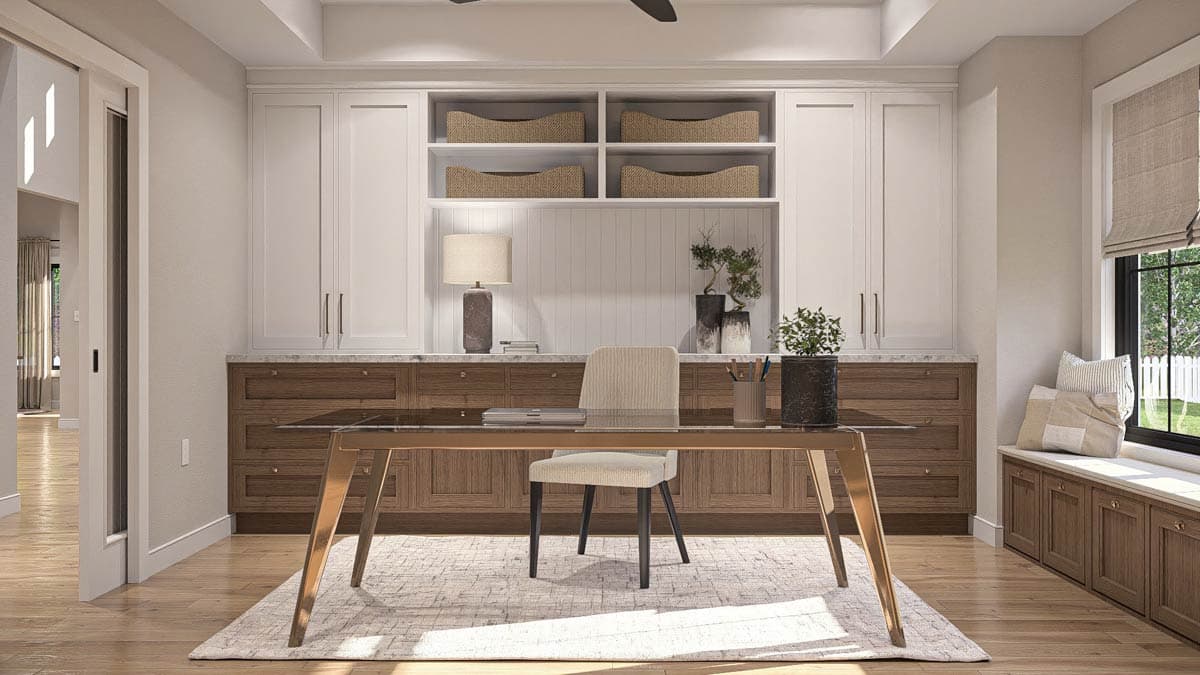 Plan 623499DJ: Two-Story 4-Bed Modern Farmhouse Plan with Wrap-Around Front Porch - 4421 Sq Ft - Image #18 - Modern Farmhouse, New American