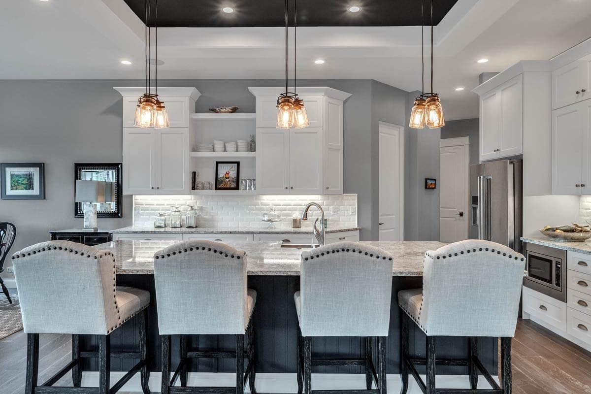 Plan 833030WAT: Two-Story Modern Farmhouse Plan with U-Shaped Kitchen and Private Master Suite - 3385 Sq Ft - Image #9 - Colonial, Country, Modern Farmhouse, New American, Northwest, Traditional
