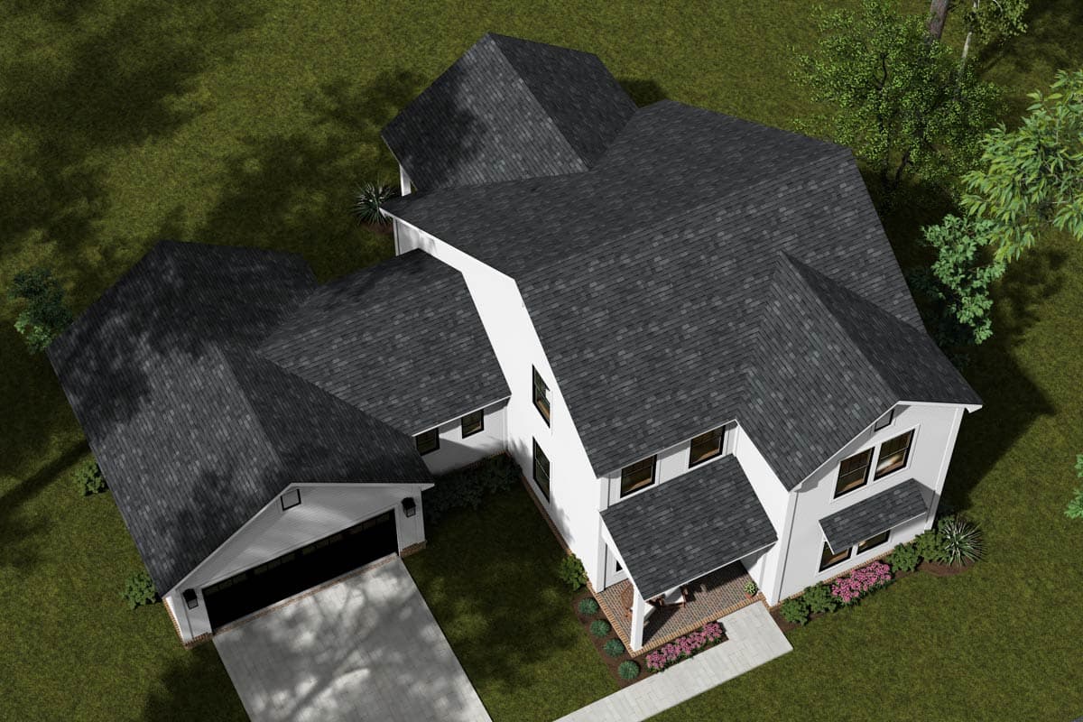 Plan 52408WM: Two-Story Traditional House Plan with Flex Room - 1762 Sq Ft  - Image #7 - Traditional