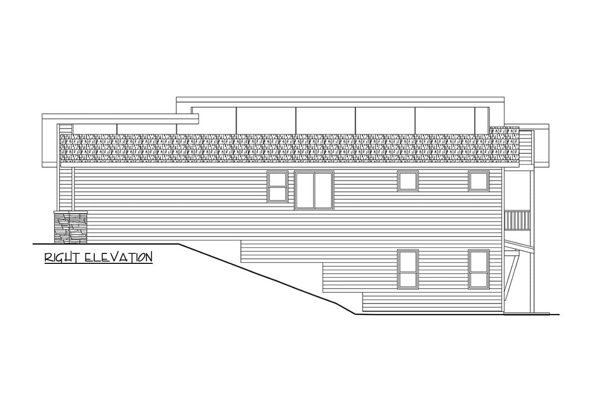 Plan 720095DA: Single-Story Contemporary House Plan with Main Level Master - 2251 Sq Ft - Image #10 - Contemporary, Modern, Prairie