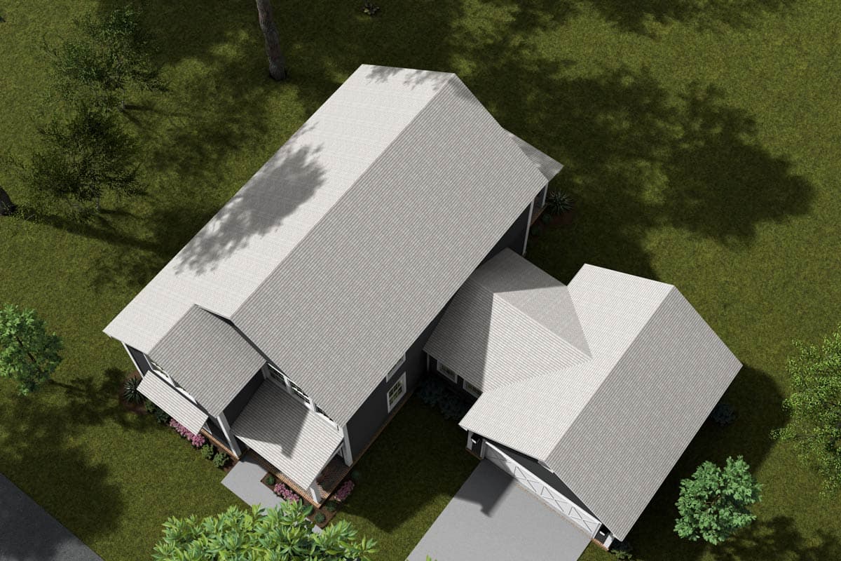 Plan 52410WM: Traditional Two-Story House Plan with Upstairs Game Room - 2262 Sq Ft - Image #8 - Traditional