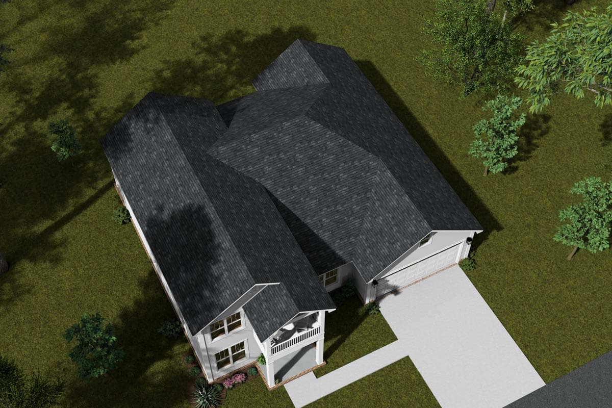 Plan 52413WM: Two-Story Traditional House Plan with Main Level Master - 2038 Sq Ft - Image #10 - Traditional