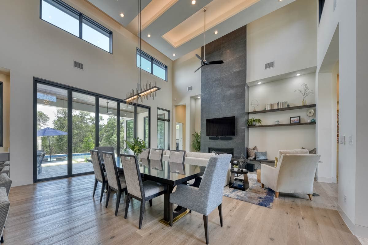 Plan 430128LY: Two-Story Modern House Plan with Game Room Above - 4728 Sq Ft - Image #7 - Contemporary, Modern