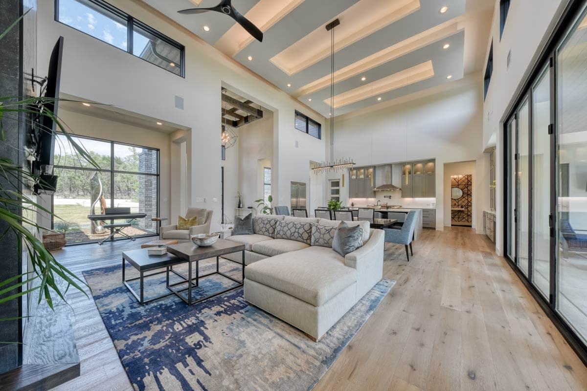 Plan 430128LY: Two-Story Modern House Plan with Game Room Above - 4728 Sq Ft - Image #9 - Contemporary, Modern