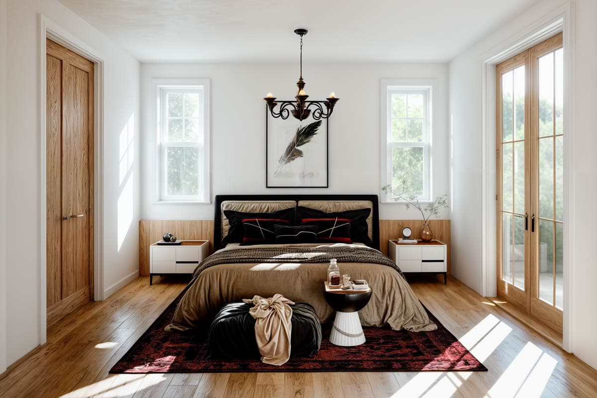 Plan 871037NST: 2-Bed Modern Farmhouse Cottage Plan with Vaulted Living - 1828 Sq Ft - Image #7 - Cottage, Country, Modern Farmhouse