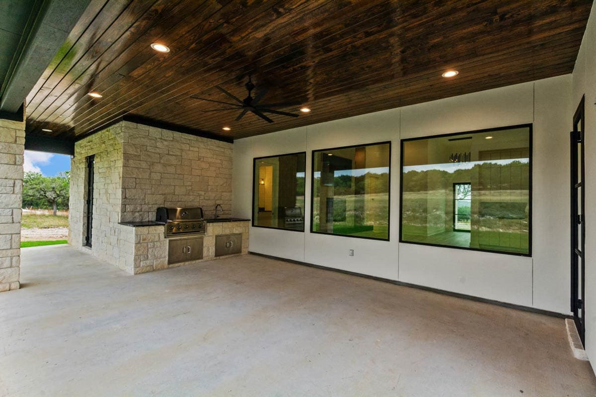 Plan 430130LY: Two-Story Modern Hill Country House Plan with Dual Offices - 4015 Sq Ft - Image #40 - Hill Country, Modern