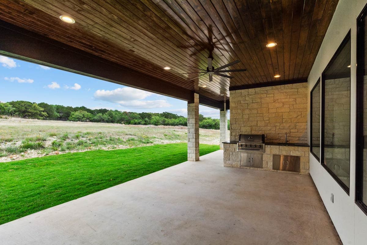 Plan 430130LY: Two-Story Modern Hill Country House Plan with Dual Offices - 4015 Sq Ft - Image #42 - Hill Country, Modern