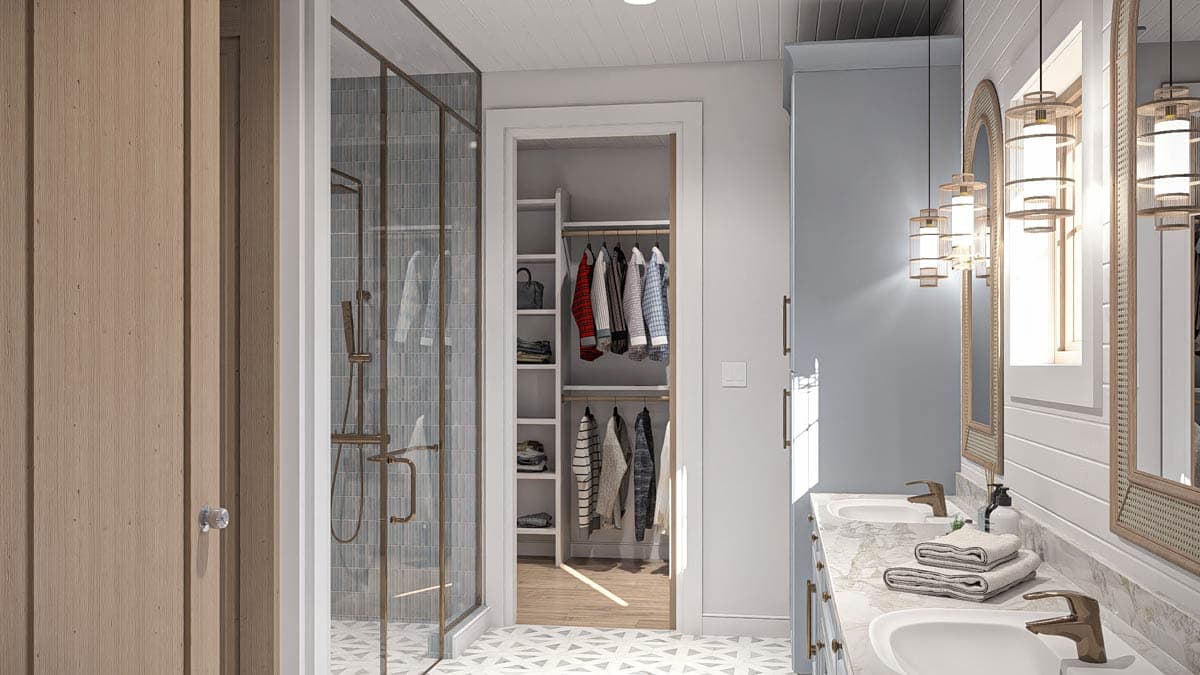 Plan 623503DJ: 3-Story Beach House Plan with Open Concept Living - 3657 Sq Ft - Image #15 - Beach, Coastal, Coastal Contemporary