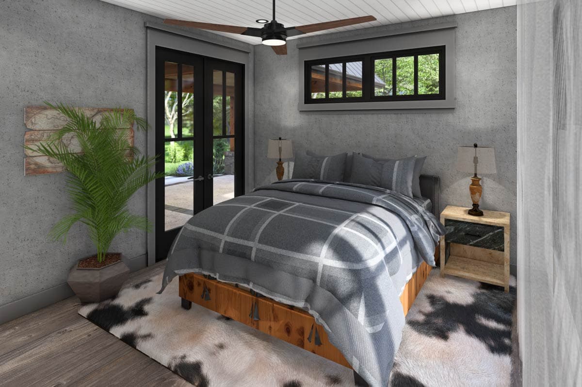 Plan 16939WG: 4-Bed Modern Farmhouse Cottage Plan with Veranda and Carport - 1428 Sq Ft - Image #12 - Cottage, Country, Modern Farmhouse