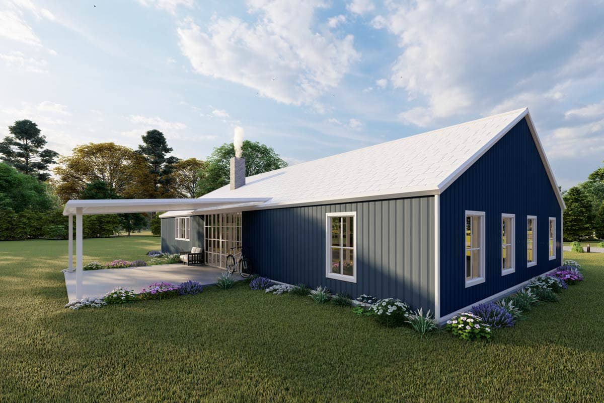 Plan 530139KTE: 4-Bed Country Ranch House Plan with Split Bedroom Layout - 2140 Sq Ft - Image #8 - Country, Ranch, Traditional