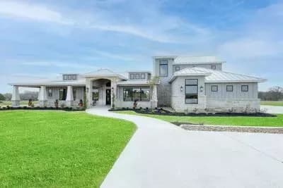 5-Bed Modern Hill Country House Plan with Flex Living Room - 5183 Sq Ft