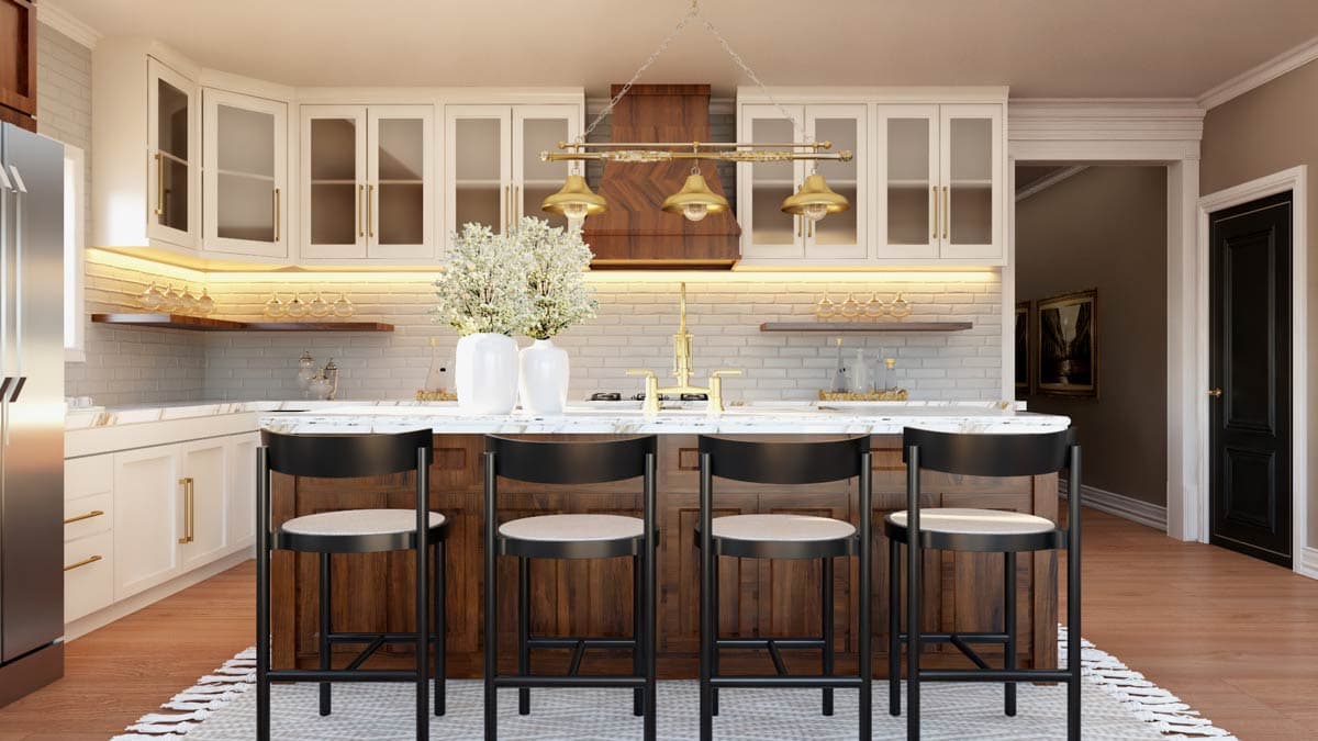 Plan 135343GRA: 6-Bedroom Barndominium House Plan with Two-Master Suites - 2545 Sq Ft - Image #7 - Barndominium