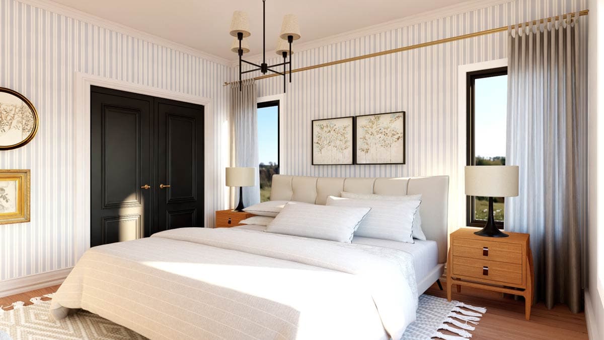 Plan 135343GRA: 6-Bedroom Barndominium House Plan with Two-Master Suites - 2545 Sq Ft - Image #13 - Barndominium