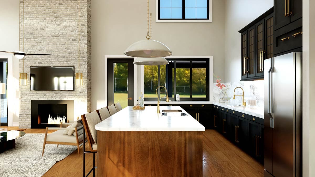 Plan 135347GRA: 3-Bedroom Transitional Barndominium-Style House Plan with Oversized Garage and Workshop - 3226 Sq Ft - Image #21 - Barndominium, Transitional