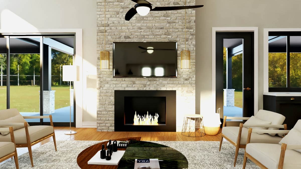 Plan 135347GRA: 3-Bedroom Transitional Barndominium-Style House Plan with Oversized Garage and Workshop - 3226 Sq Ft - Image #22 - Barndominium, Transitional