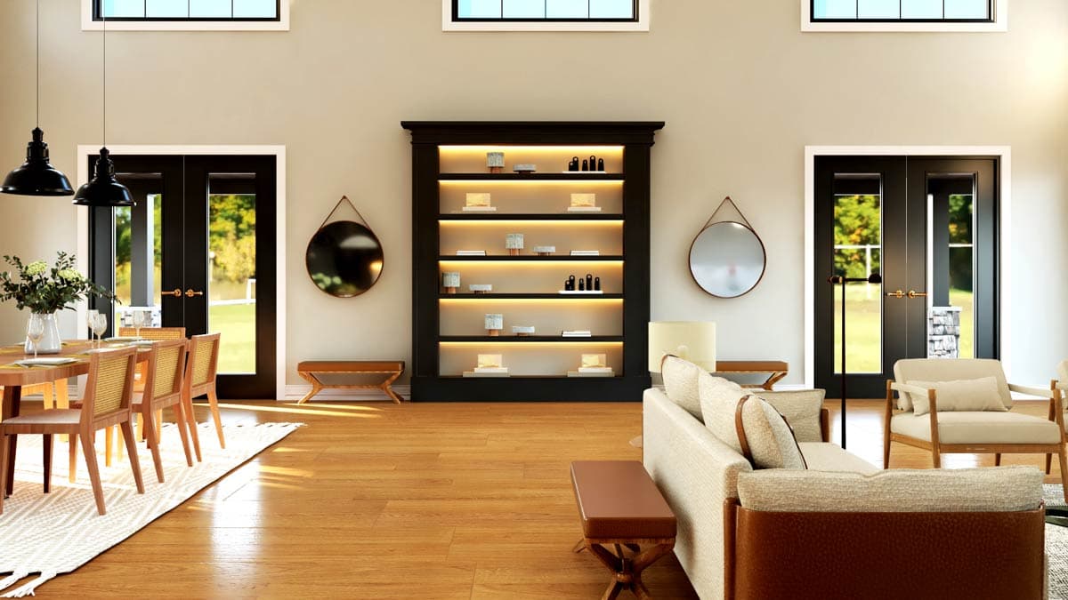 Plan 135347GRA: 3-Bedroom Transitional Barndominium-Style House Plan with Oversized Garage and Workshop - 3226 Sq Ft - Image #26 - Barndominium, Transitional