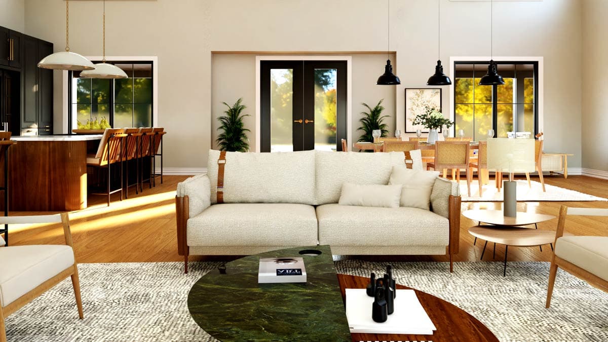 Plan 135347GRA: 3-Bedroom Transitional Barndominium-Style House Plan with Oversized Garage and Workshop - 3226 Sq Ft - Image #25 - Barndominium, Transitional