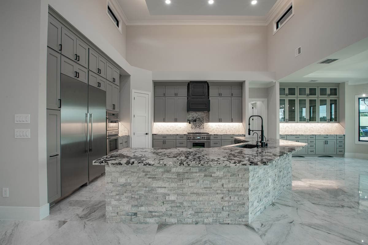 Plan 430132LY: Luxury Mediterranean House Plan with Outdoor Kitchen and Fireplace - 3061 Sq Ft - Image #22 - Mediterranean, Tuscan