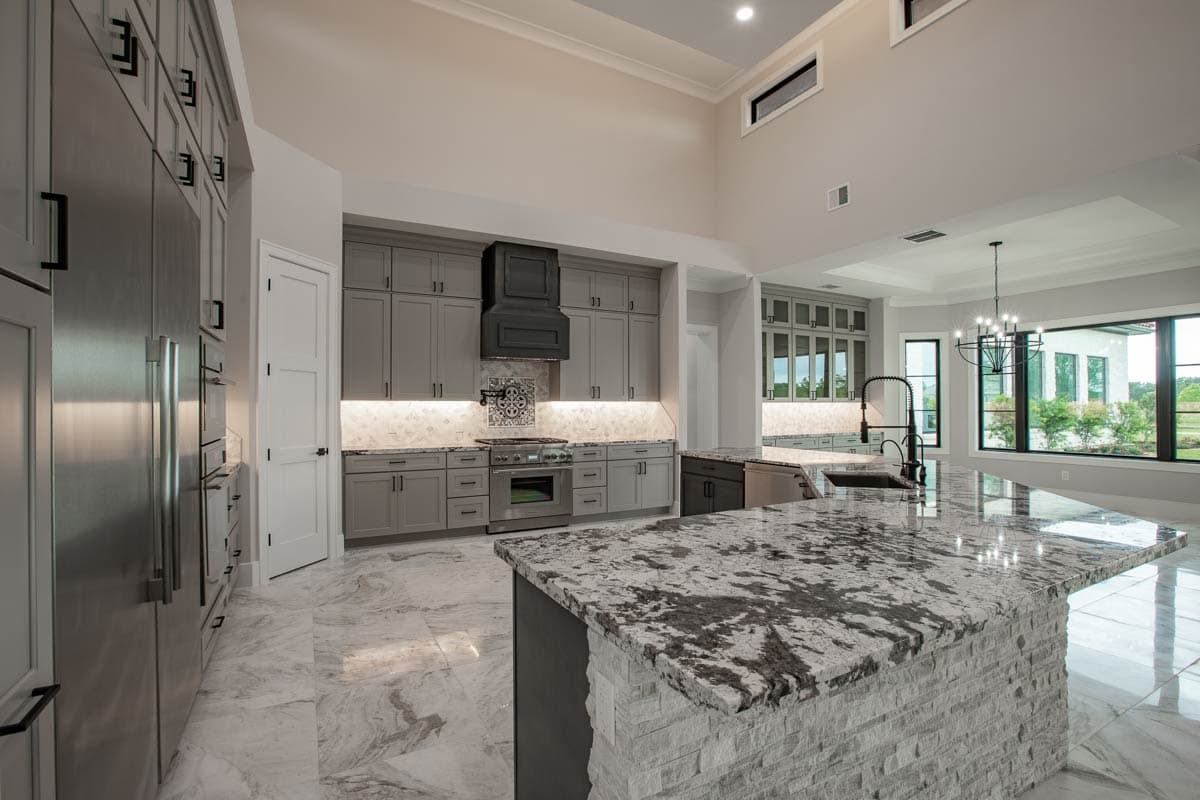 Plan 430132LY: Luxury Mediterranean House Plan with Outdoor Kitchen and Fireplace - 3061 Sq Ft - Image #23 - Mediterranean, Tuscan
