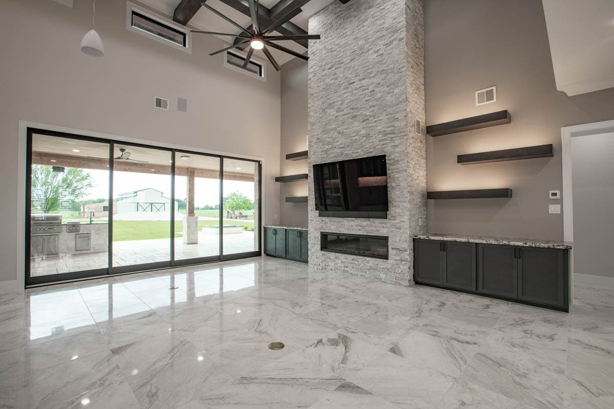 Plan 430132LY: Luxury Mediterranean House Plan with Outdoor Kitchen and Fireplace - 3061 Sq Ft - Image #38 - Mediterranean, Tuscan