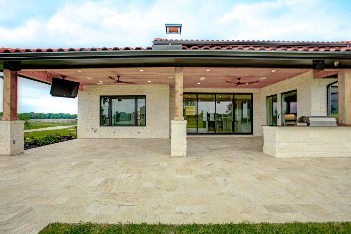 Plan 430132LY: Luxury Mediterranean House Plan with Outdoor Kitchen and Fireplace - 3061 Sq Ft - Image #86 - Mediterranean, Tuscan