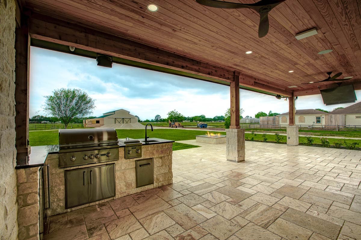 Plan 430132LY: Luxury Mediterranean House Plan with Outdoor Kitchen and Fireplace - 3061 Sq Ft - Image #89 - Mediterranean, Tuscan