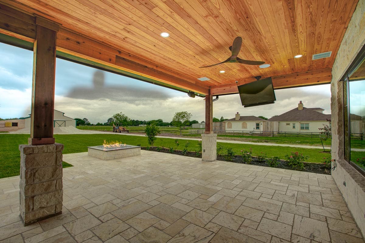 Plan 430132LY: Luxury Mediterranean House Plan with Outdoor Kitchen and Fireplace - 3061 Sq Ft - Image #91 - Mediterranean, Tuscan