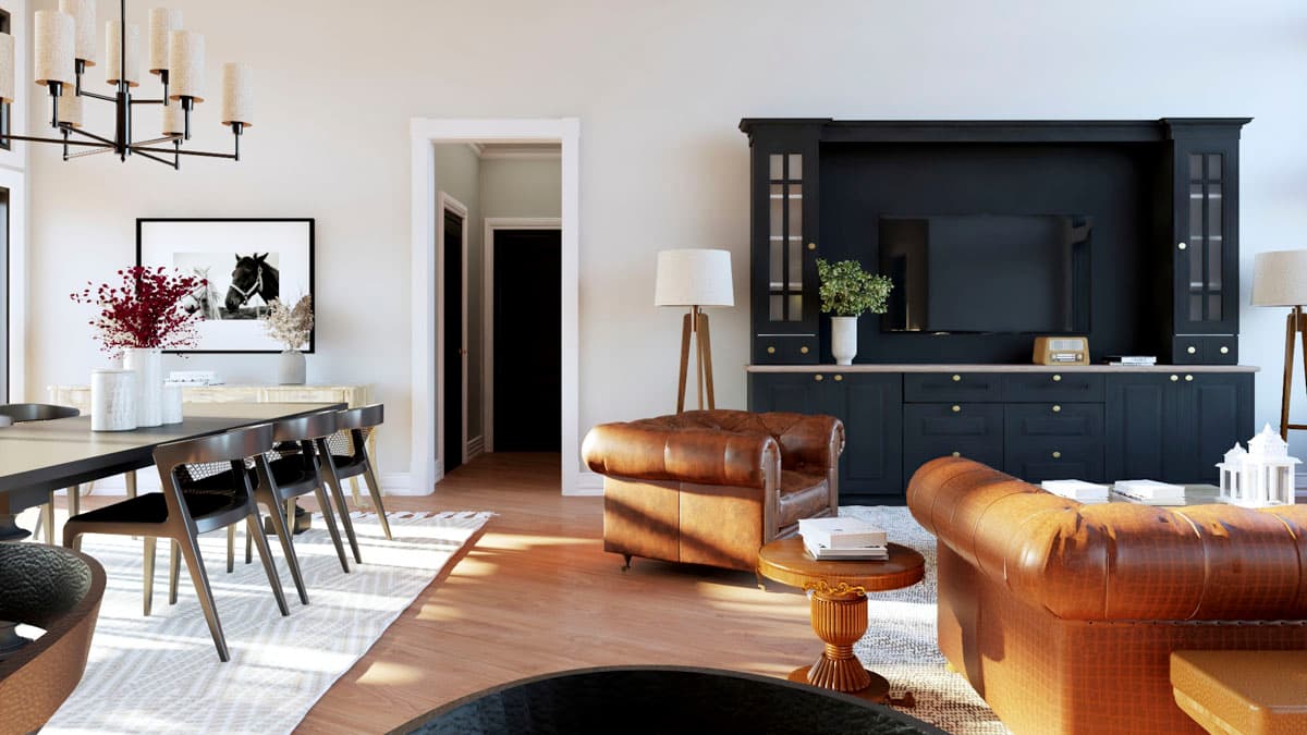 Plan 135348GRA: 2-Bed Mountain Ranch House Plan with Open Concept Living - 1785 Sq Ft - Image #12 - Mountain, Ranch