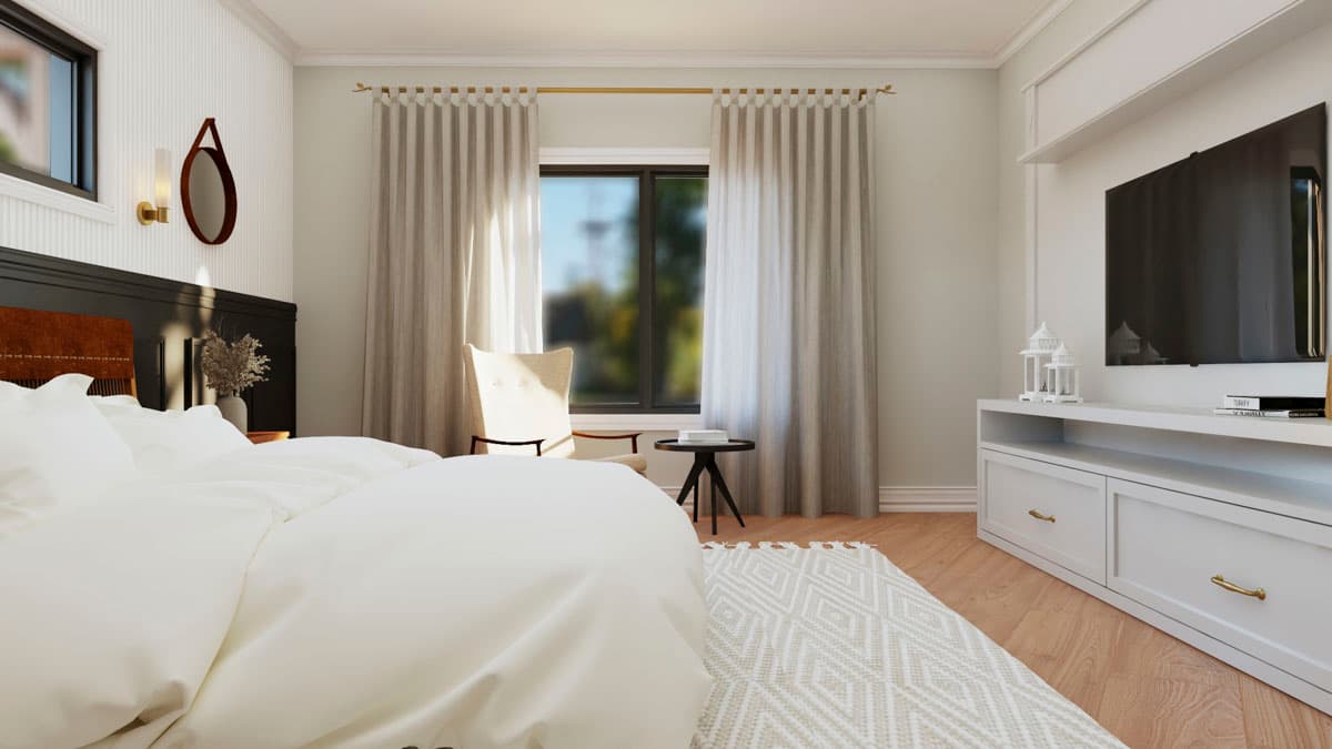 Plan 135348GRA: 2-Bed Mountain Ranch House Plan with Open Concept Living - 1785 Sq Ft - Image #15 - Mountain, Ranch