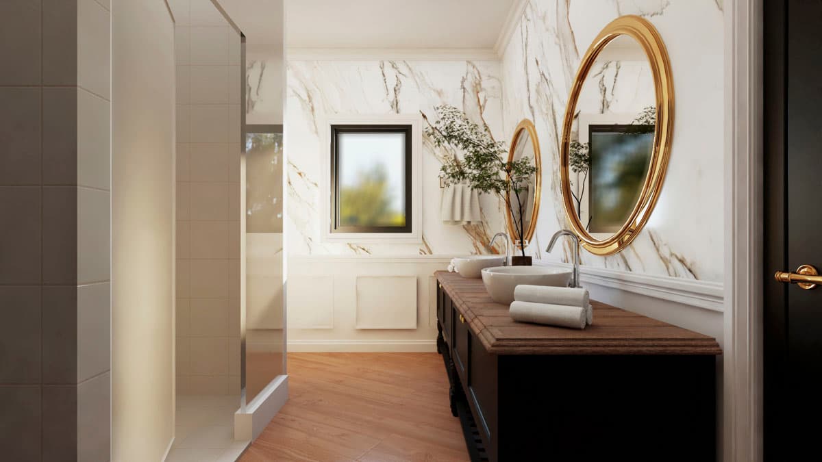 Plan 135348GRA: 2-Bed Mountain Ranch House Plan with Open Concept Living - 1785 Sq Ft - Image #17 - Mountain, Ranch