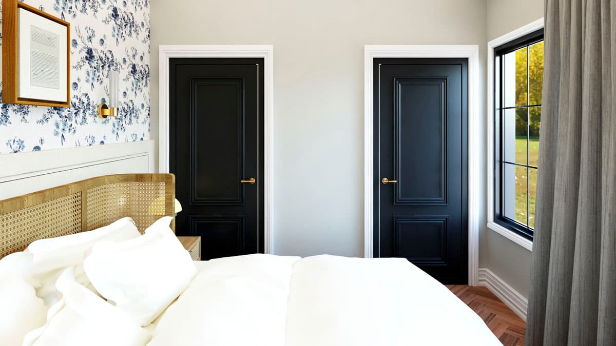 Plan 135349GRA: 2-Bedroom Mountain House Plan with Home Office - 1476 Sq Ft - Image #15 - Mountain, New American, Rustic