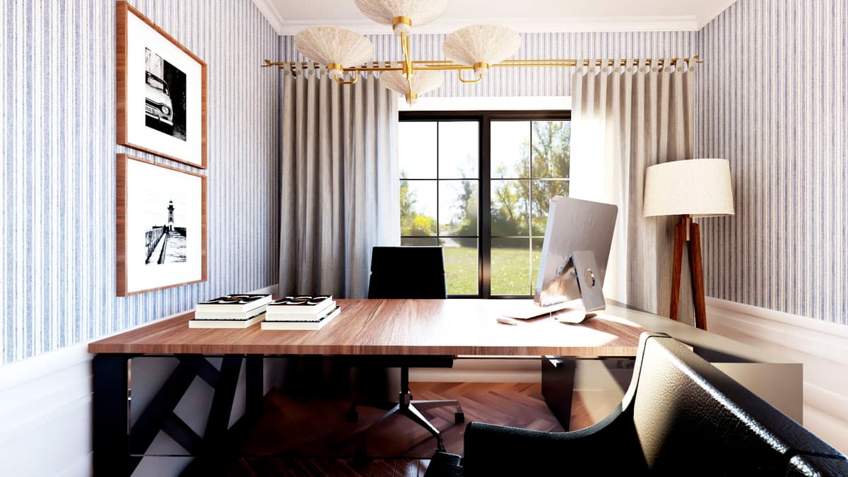 Plan 135349GRA: 2-Bedroom Mountain House Plan with Home Office - 1476 Sq Ft - Image #16 - Mountain, New American, Rustic