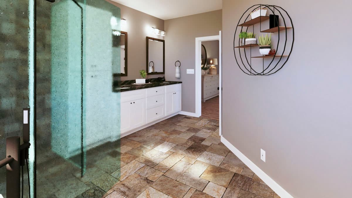 Plan 25062DH: 3-Bedroom Modern Farmhouse Plan with Flex Room - 2481 Sq Ft - Image #9 - Country, Modern Farmhouse, Ranch, Traditional