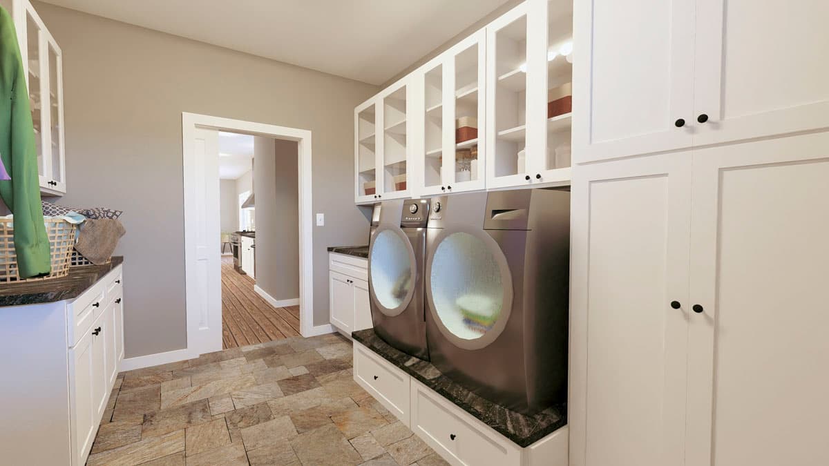 Plan 25062DH: 3-Bedroom Modern Farmhouse Plan with Flex Room - 2481 Sq Ft - Image #14 - Country, Modern Farmhouse, Ranch, Traditional