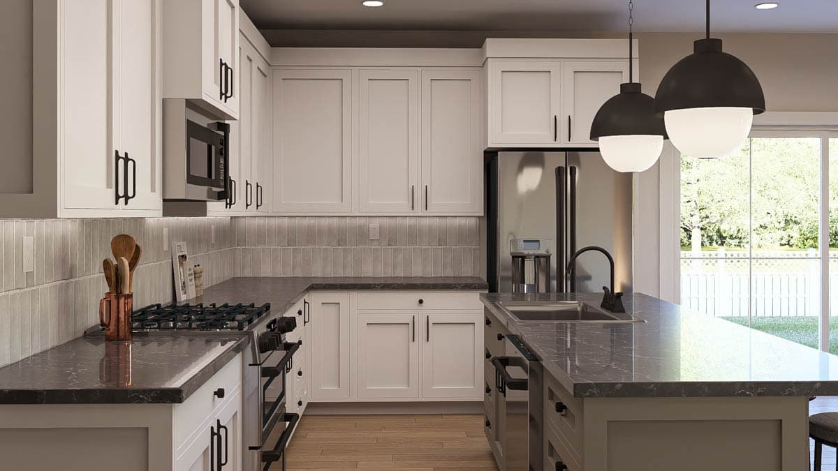 Plan 623508DJ: 3-Bed Traditional House Plan with Split-Bedroom Layout - 1690 sq Ft - Image #10 - Cottage, Farmhouse, Traditional