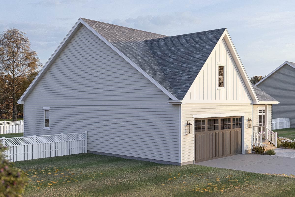 Plan 623508DJ: 3-Bed Traditional House Plan with Split-Bedroom Layout - 1690 sq Ft - Image #9 - Cottage, Farmhouse, Traditional