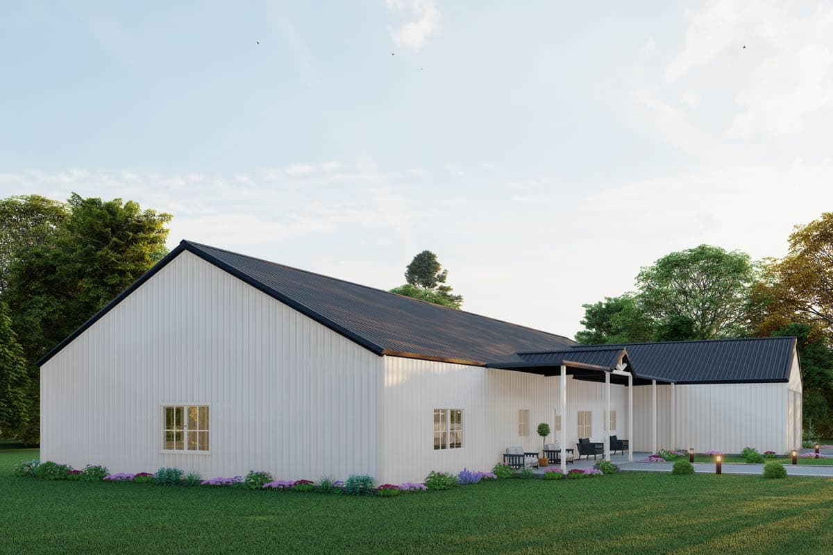 Plan 530142KTE: Single Story Country Barndominium Plan with 5-Bedrooms - 4300 Sq Ft - Image #8 - Barndominium, Country, Southern
