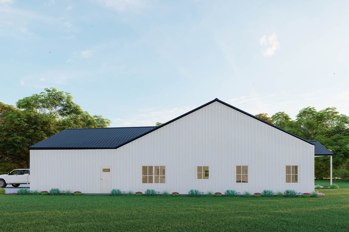 Plan 530142KTE: Single Story Country Barndominium Plan with 5-Bedrooms - 4300 Sq Ft - Image #9 - Barndominium, Country, Southern