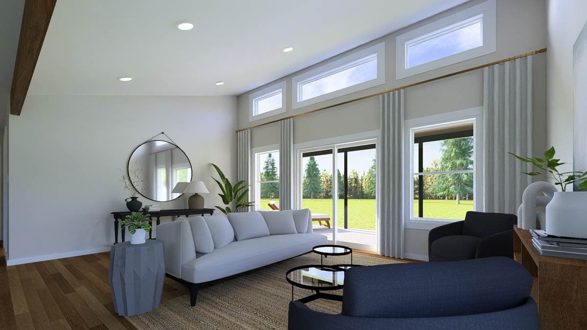 Plan 135351GRA: 1-Bed Contemporary ADU House Plan Under 900 Sq Ft - Image #8 - Contemporary