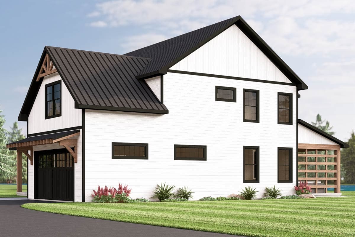 Plan 135352GRA: 3-Bedroom Mountain House Plan with 2-Story Great Room - 3392 Sq Ft - Image #6 - Mountain, New American