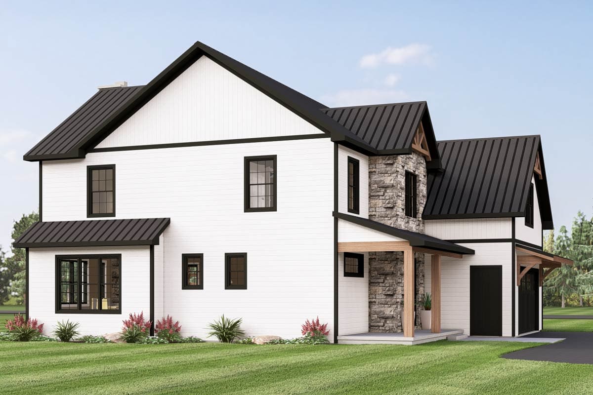 Plan 135352GRA: 3-Bedroom Mountain House Plan with 2-Story Great Room - 3392 Sq Ft - Image #9 - Mountain, New American