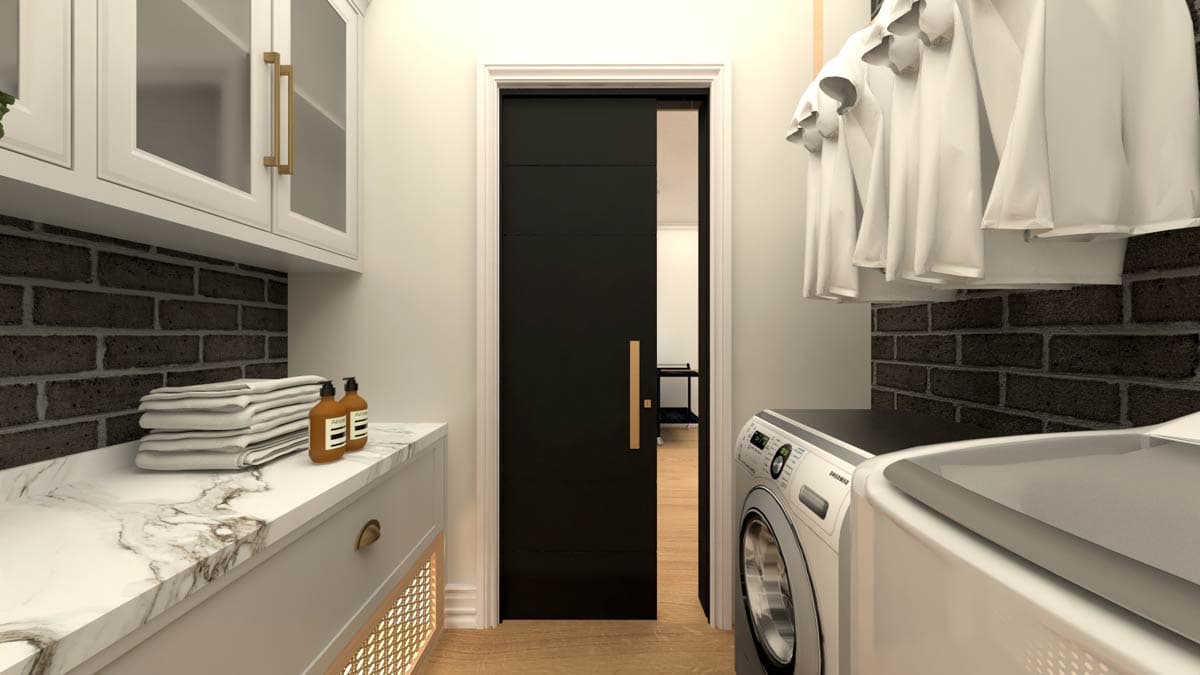 Plan 135353GRA: 3-Bedroom Barndominium House Plan with 2-Story Great Room - 1820 Sq Ft - Image #22 - Barndominium