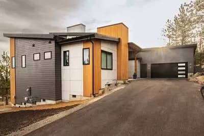 Single Story Modern House Plan with A Courtyard - 2331 Sq Ft