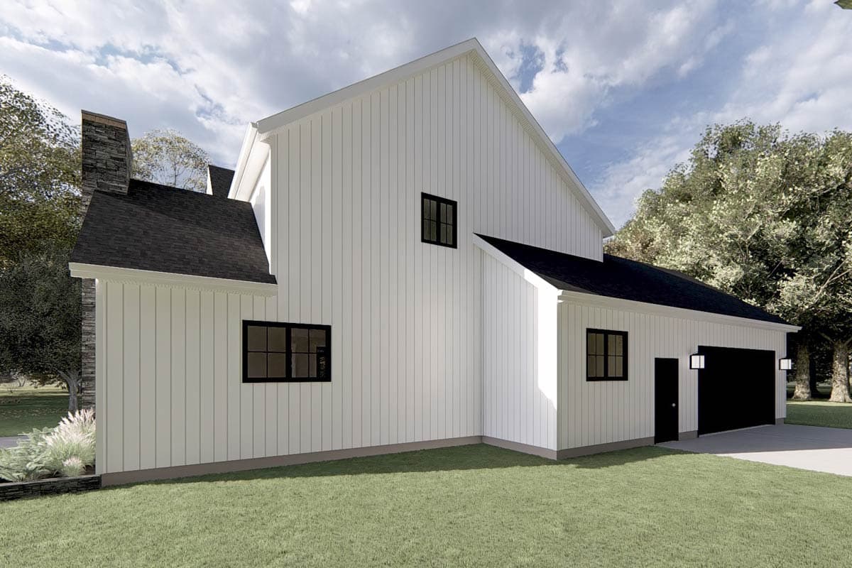 Plan 485009DUG: Two-Story Modern Farmhouse Plan with Wrap-Around Porch - 2179 Sq Ft - Image #10 - Modern Farmhouse, New American