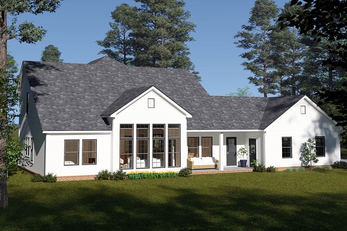 Plan 52435WM: 2-Story Modern Farmhouse Plan with 3-Bedrooms and Flexible 2nd Floor - 2394 Sq Ft - Image #5 - Craftsman, Modern Farmhouse, Traditional